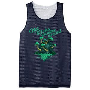 Not All Who Wander Are Lost Mesh Reversible Basketball Jersey Tank