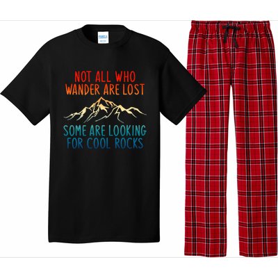 Not All Who Wander Are Lost Some Are Looking Pajama Set