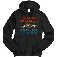 Not All Who Wander Are Lost Some Are Looking Tie Dye Hoodie