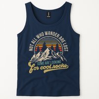 Not All Who Wander Are Lost Some Are Looking For Cool Rocks Tank Top