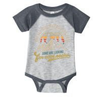 Not All Who Wander Are Lost Some Are Looking For Cool Rocks Infant Baby Jersey Bodysuit