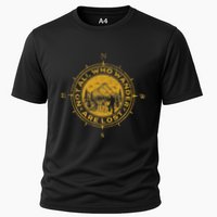 Not All Who Wander Are Lost Compass Performance Shirt