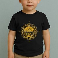 Not All Who Wander Are Lost Compass Toddler T-Shirt