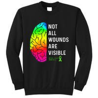 Not All Wounds Are Visible Mental Health Awareness Sweatshirt