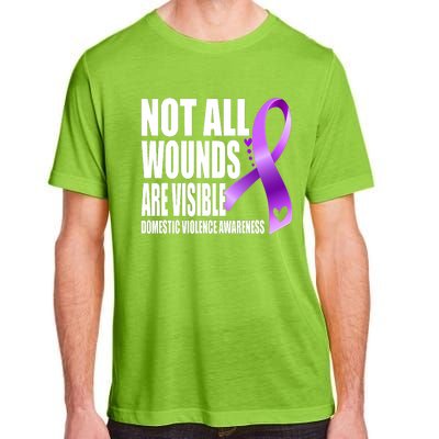 Not All Wounds Are Visible Domestic Violence Awareness Adult ChromaSoft Performance T-Shirt