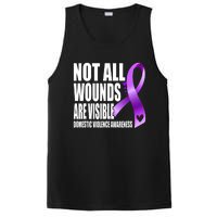 Not All Wounds Are Visible Domestic Violence Awareness PosiCharge Competitor Tank