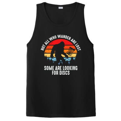 Not All Who Wander Are Lost Some Are Looking For Discs Plus Size PosiCharge Competitor Tank