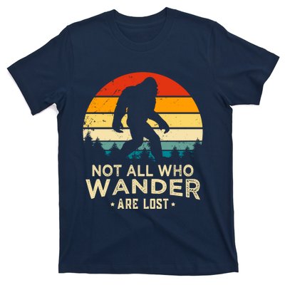 Not All Who Wander Are Lost Funny Plus Size T-Shirt