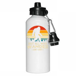 Not All Who Wander Are Lost Funny Plus Size Aluminum Water Bottle