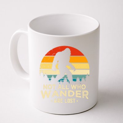 Not All Who Wander Are Lost Funny Plus Size Coffee Mug