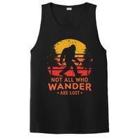 Not All Who Wander Are Lost Bigfoot Design PosiCharge Competitor Tank