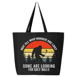 Not All Who Wander Are Lost Bigfood Retro 25L Jumbo Tote