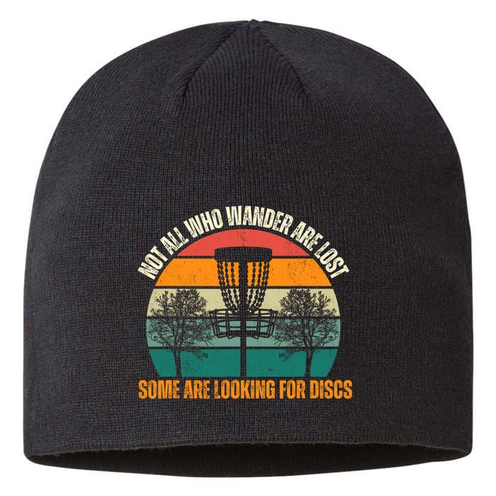 Not All Who Wander Are Lost Some Are Looking For Discs Sustainable Beanie