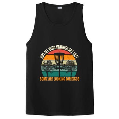 Not All Who Wander Are Lost Some Are Looking For Discs PosiCharge Competitor Tank