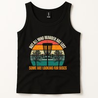 Not All Who Wander Are Lost Some Are Looking For Discs Tank Top