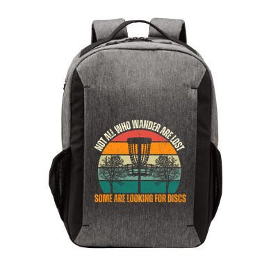 Not All Who Wander Are Lost Some Are Looking For Discs Vector Backpack