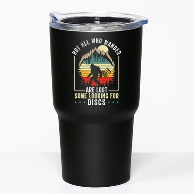 Not All Who Wander Are Lost Some Looking For Discs Bigfoot Tumbler