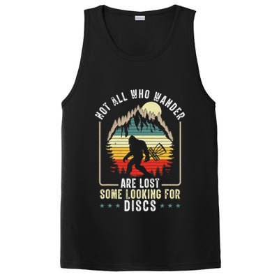 Not All Who Wander Are Lost Some Looking For Discs Bigfoot PosiCharge Competitor Tank
