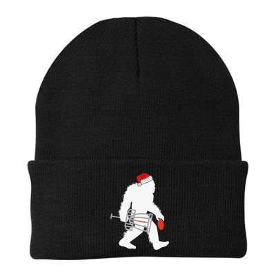 Not All Who Wander Are Lost Disc Golf Bigfoot Christmas Beanie