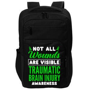 Not All Wounds Are Visible Traumatic Brain Injury Awareness Impact Tech Backpack