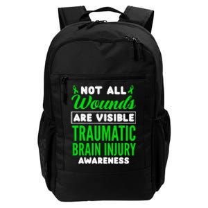 Not All Wounds Are Visible Traumatic Brain Injury Awareness Daily Commute Backpack