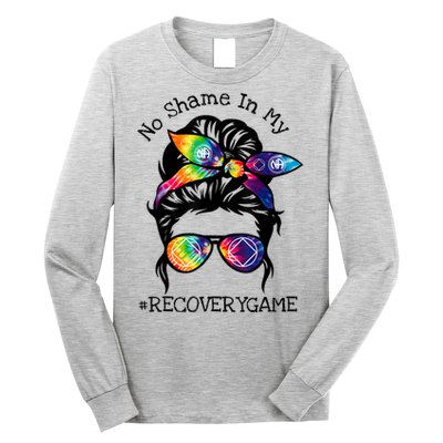Narcotics Anonymous Womens Sobriety Gifts AA NA Long Sleeve Shirt