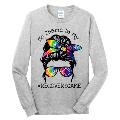 Narcotics Anonymous Womens Sobriety Gifts AA NA Tall Long Sleeve T-Shirt
