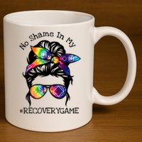 Narcotics Anonymous Womens Sobriety Gifts AA NA 11oz C Handle Ceramic Mug