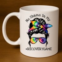 Narcotics Anonymous Womens Sobriety Gifts AA NA 11oz C Handle Ceramic Mug