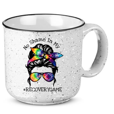 Narcotics Anonymous Womens Sobriety Gifts AA NA 15oz Campfire Ceramic Mug