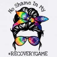 Narcotics Anonymous Womens Sobriety Gifts AA NA Poster