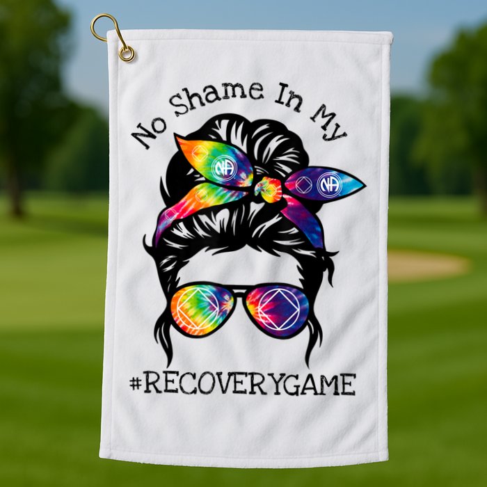 Narcotics Anonymous Womens Sobriety Gifts AA NA Golf Towel