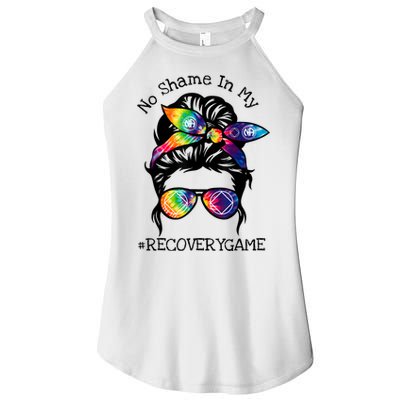 Narcotics Anonymous Womens Sobriety Gifts AA NA Women's Perfect Tri Rocker Tank