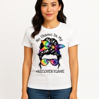 Narcotics Anonymous Womens Sobriety Gifts AA NA Womens T-Shirt