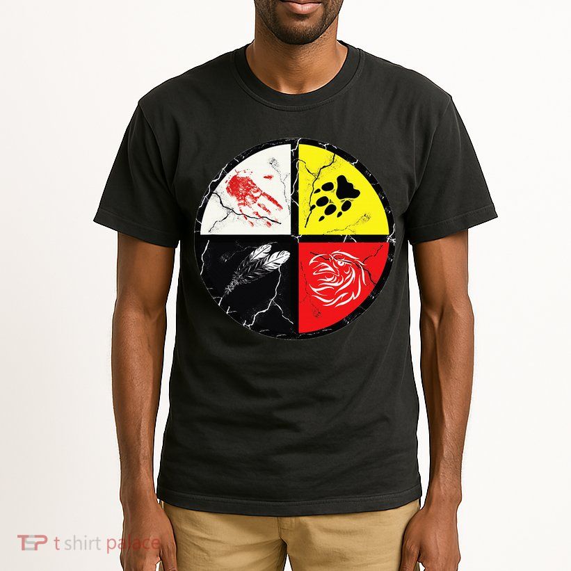 Native American Words Of The Medicine Wheel 1 Tall T-Shirt