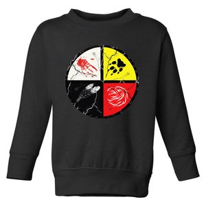 Native American Words Of The Medicine Wheel 1 Toddler Sweatshirt