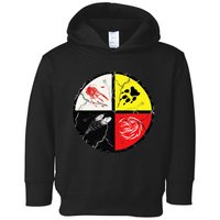 Native American Words Of The Medicine Wheel 1 Toddler Hoodie