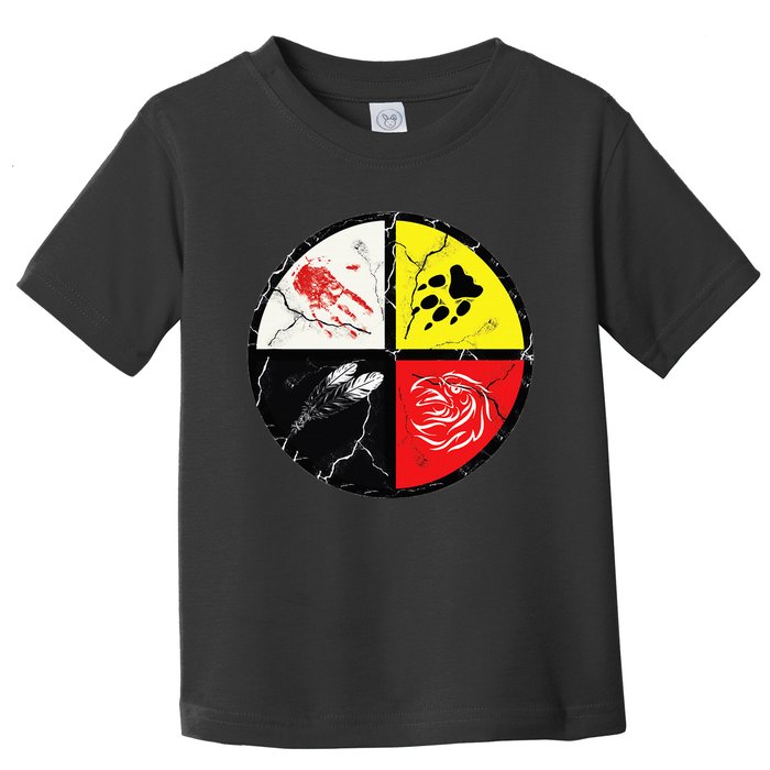 Native American Words Of The Medicine Wheel 1 Toddler T-Shirt