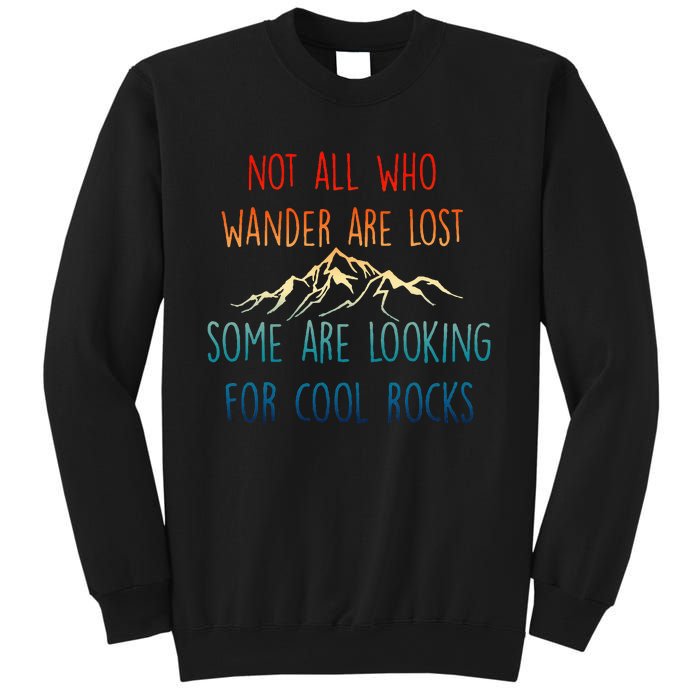 Not All Who Wander Are Lost Some Are Looking Sweatshirt