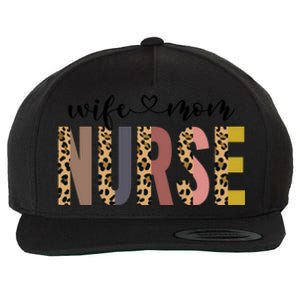 Nursing Appreciation Wife Mom Nurse Rn Gift Wool Snapback Cap