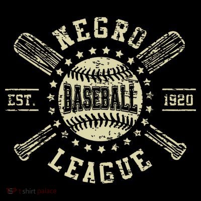 Negro Baseball 1920 League Vintage T-Shirt