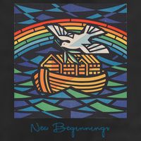 New Beginnings 1955 Noahs Ark Dove Of Peace Rainbow Art Adult Drive Performance Visor