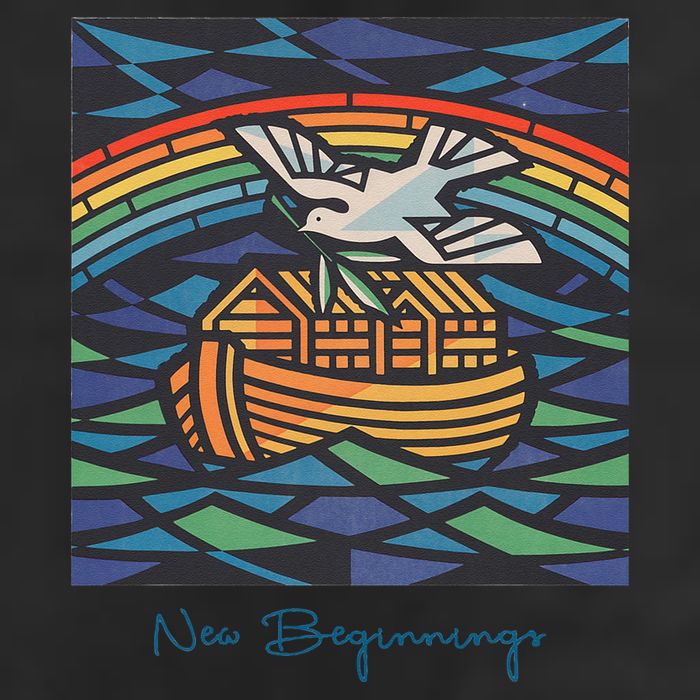 New Beginnings 1955 Noahs Ark Dove Of Peace Rainbow Art Hat