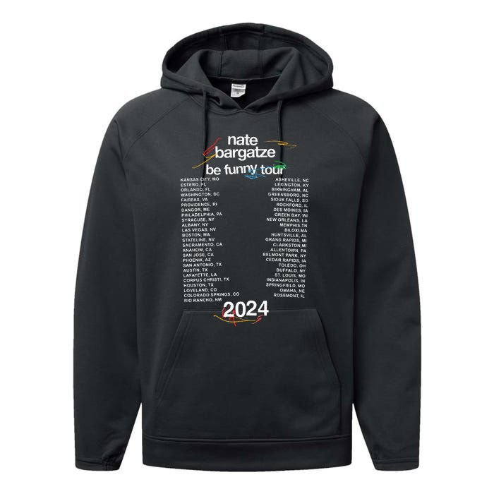 Nate Bargatze 2024 Performance Fleece Hoodie