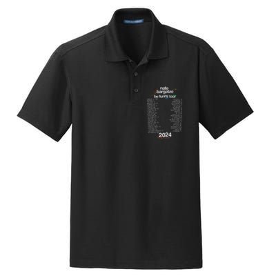 Nate Bargatze 2024 Dry Zone Grid Polo