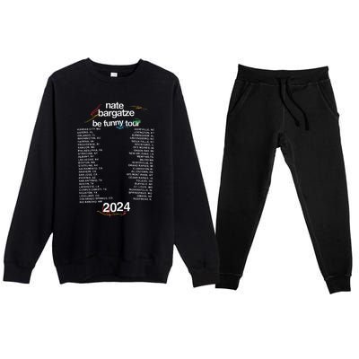 Nate Bargatze 2024 Premium Crewneck Sweatsuit Set