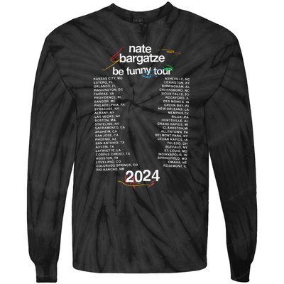 Nate Bargatze 2024 Tie-Dye Long Sleeve Shirt