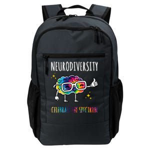 Neurodiversity Brain Autism Awareness Celebrate The Spectrum Daily Commute Backpack