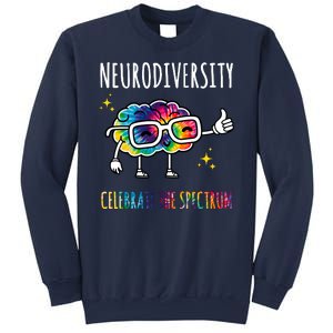 Neurodiversity Brain Autism Awareness Celebrate The Spectrum Sweatshirt