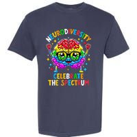 Neurodiversity Brain Autism Awareness Garment-Dyed Heavyweight T-Shirt